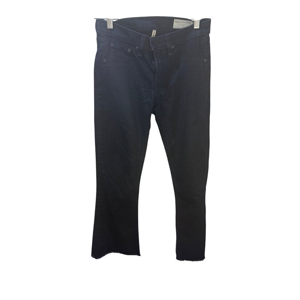 Rag & Bone Womens Elephant Bell Jeans Size 27‎ Dark Wash Denim Mid-Rise